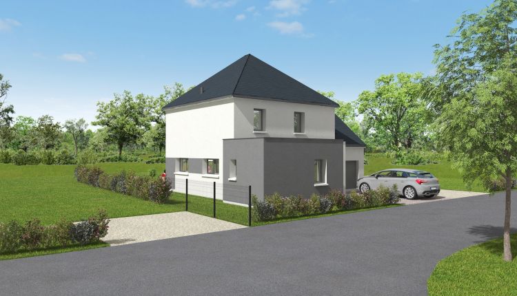 Bati Alliance Constructeur Laval Maison Etage 120 M² A La Chapelle Anthenaise 02