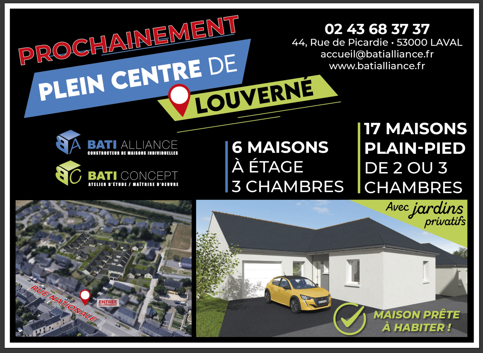 Bati Alliance Constructeur Laval PUB LOUVERNE