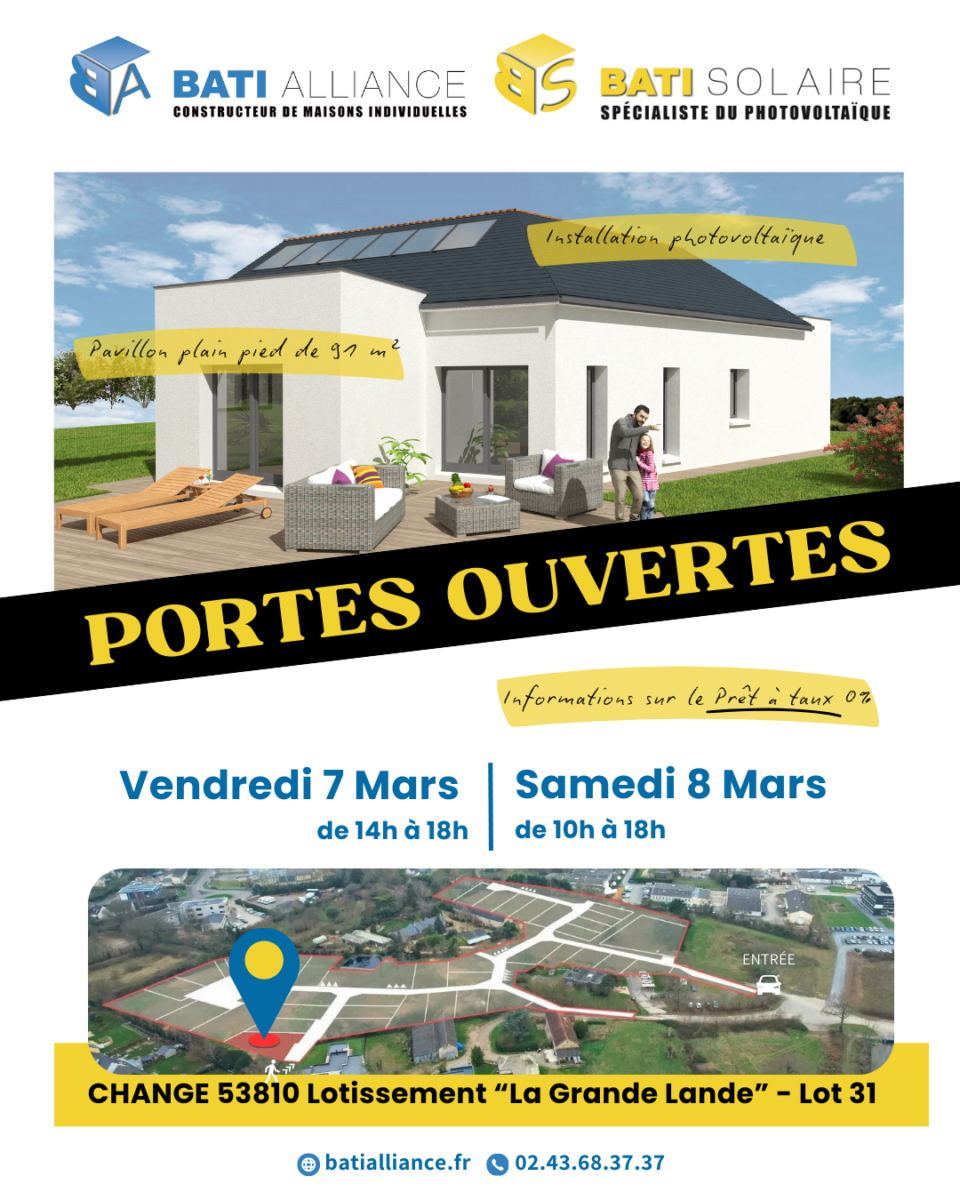 Bati Concept Bati Alliance Bati Solaire Construction De Maison A Laval Publication Porte Ouverte